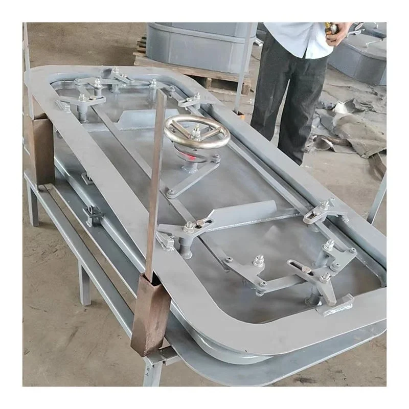 Xinchen Factory Sales Steel Eco-friendly Grey Square Quick Action Flush Type Watertight Door for Ship