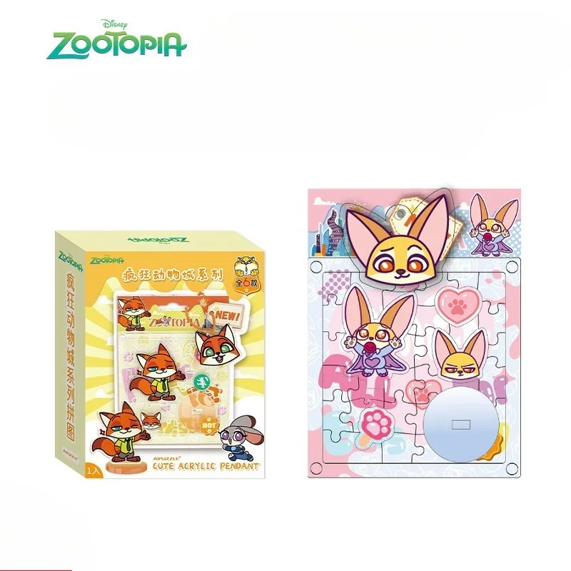 جديد الأكثر مبيعا الرسوم المتحركة الرسوم المتحركة ديزني Zootopia 2 Judi Nick بازل قطع ، بطاقة معلقة أكريليك عصرية ، هدية العيد #5