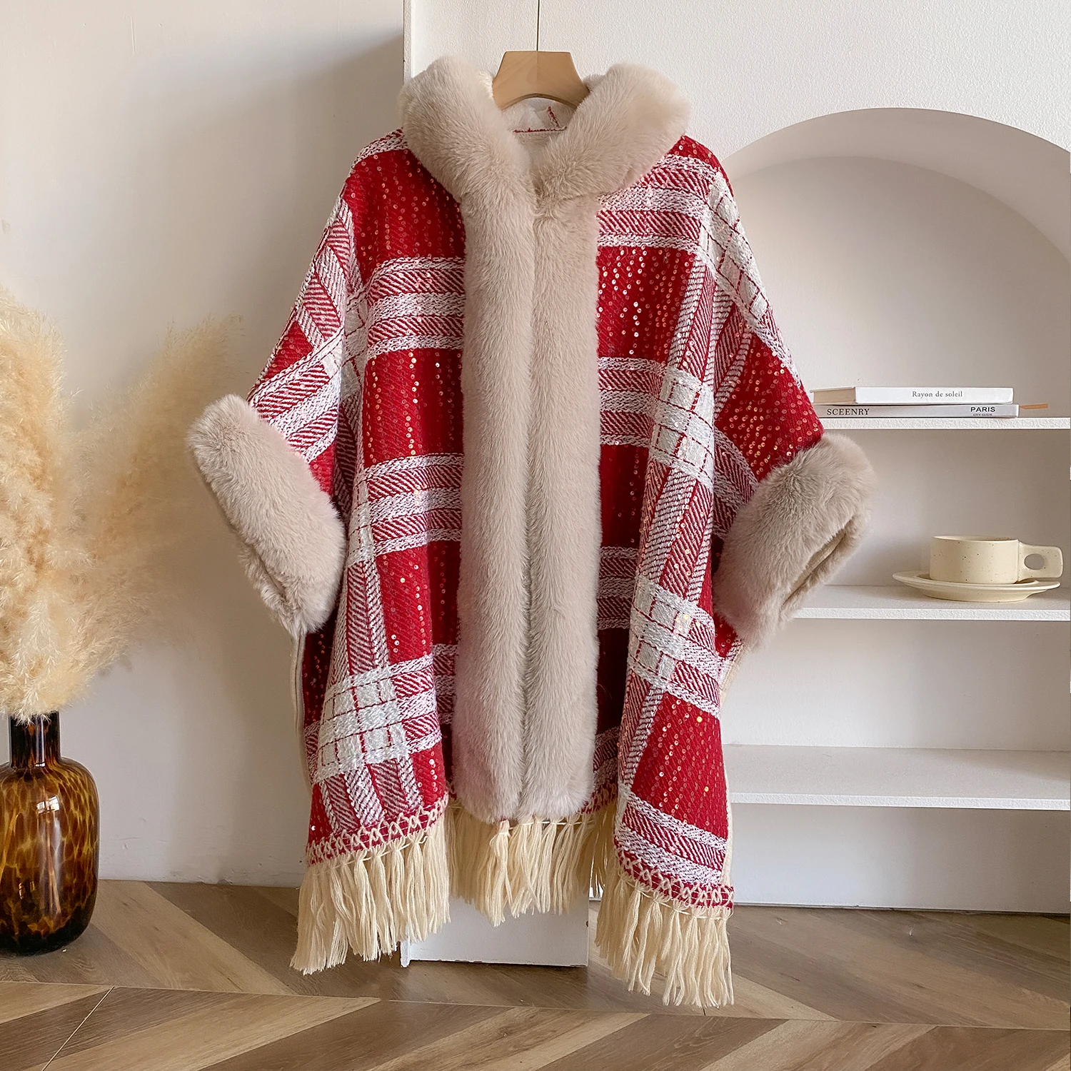 cappotto-a-scaglie-a-quadri-con-paillettes-scintillanti-per-donna-scialle-invernale-con-bordo-in-morbida-pelliccia-sintetica