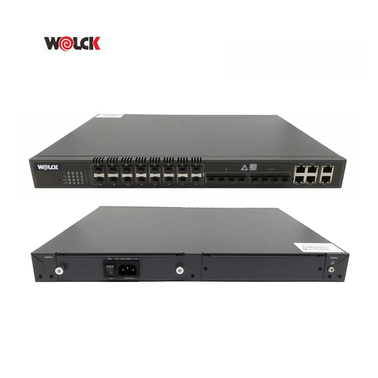 Wolck Manufacturer 2 4 8 16 Ports Compatible Any Brand ONU OLT Price GEPON EPON OLT