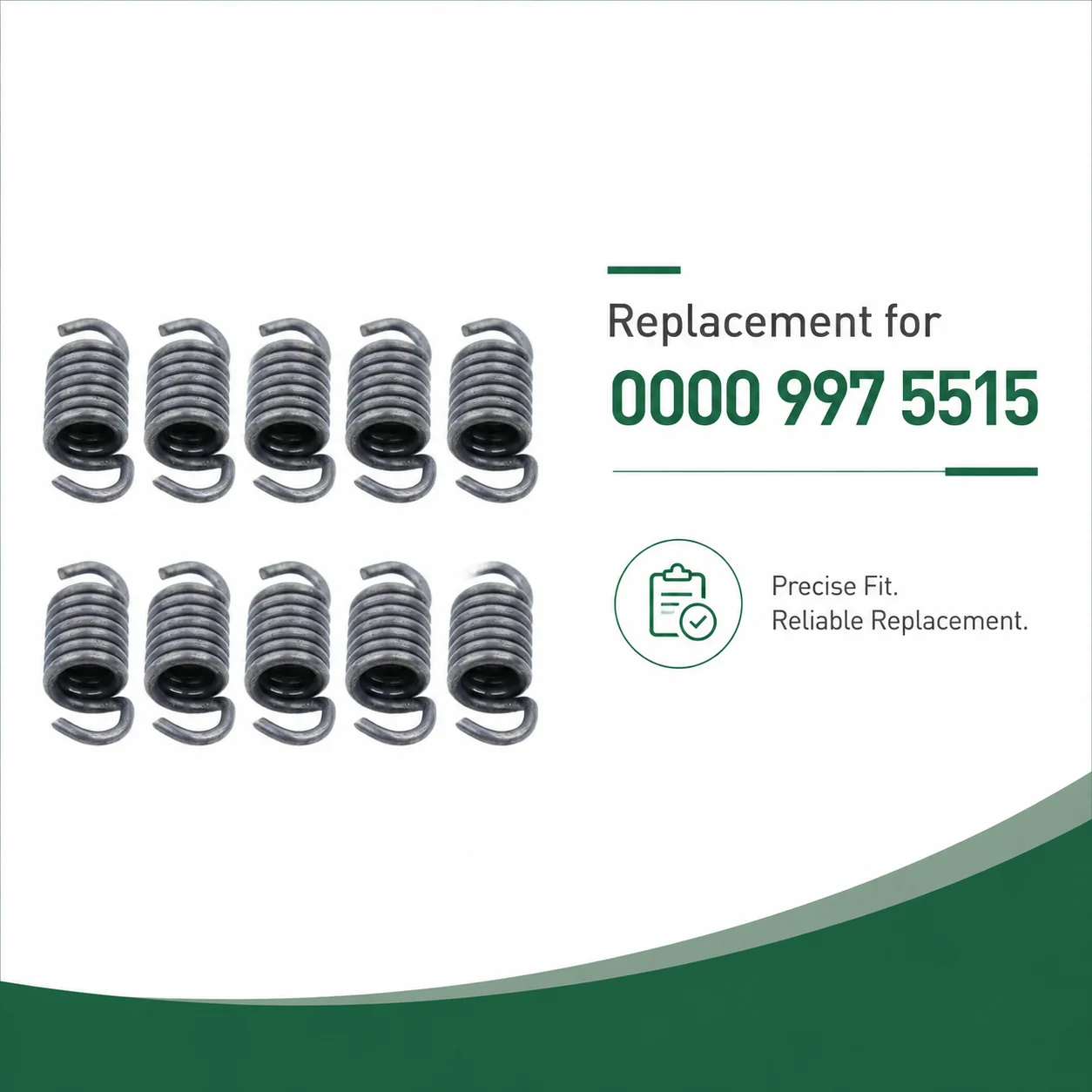 10pcs Clutch Tension Springs For Stihl MS250 MS230 MS210 019T 020 020T MS190T MS200T MS191T Chainsaw Parts OEM 0000 997 5515