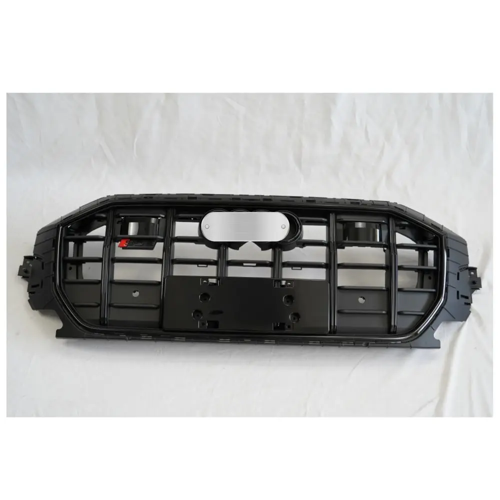 

Car Front Bumper Grill for audi Q8 2013-2018 Black Grille Black Frame