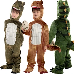 Cute Kids Halloween Costume Boys Toddler Unisex T-rex Realistic Costume