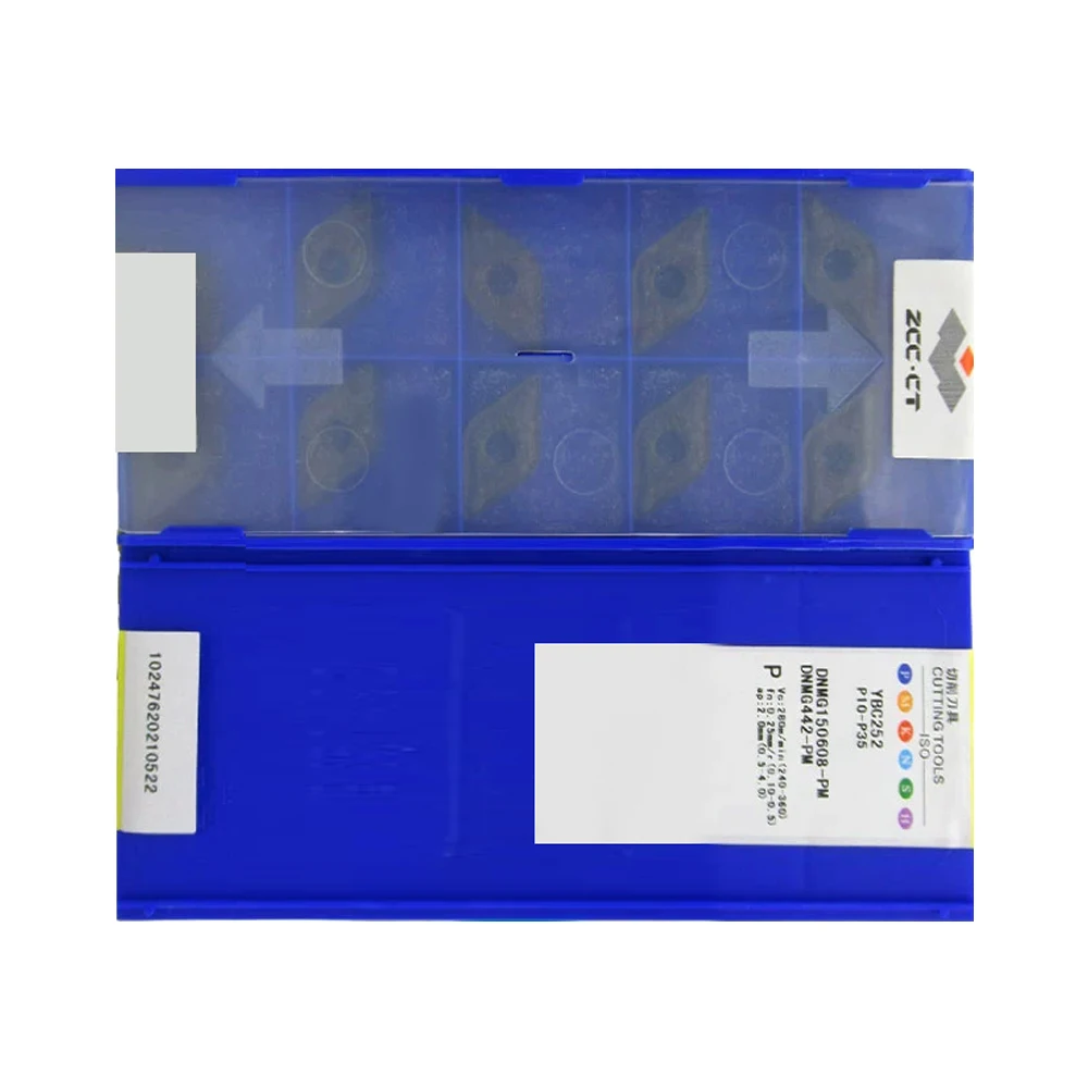 

HUAZHICHUN DNMG150608-PM YBC252 Carbide CNC Lathe Thread Turning Inserts For Thread Turning Toolholder