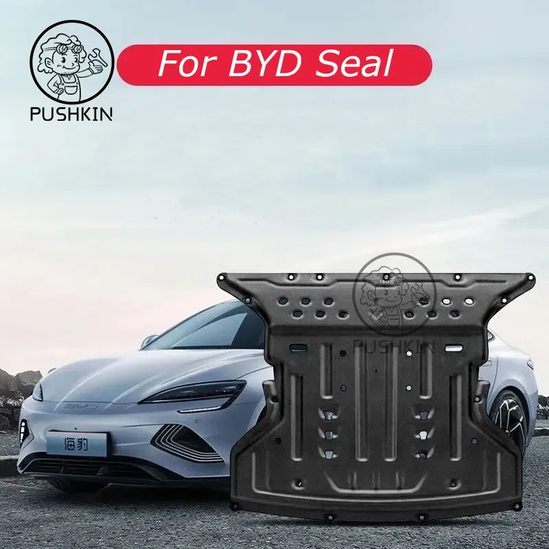 For BYD Seal EV  2023 ATTO 4 2024 Accessories Engine Guards Manganese Steel Engine Protection Device