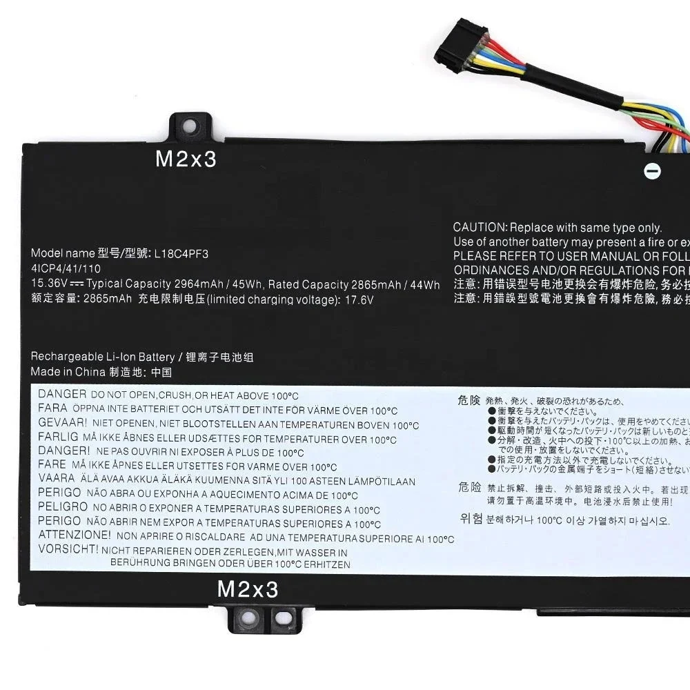 L18C4PF3 Laptop Battery for Lenovo Ideapad Flex-14IML C340-14IWL S540-14API L18M4PF3 etc 15.36V 45Wh