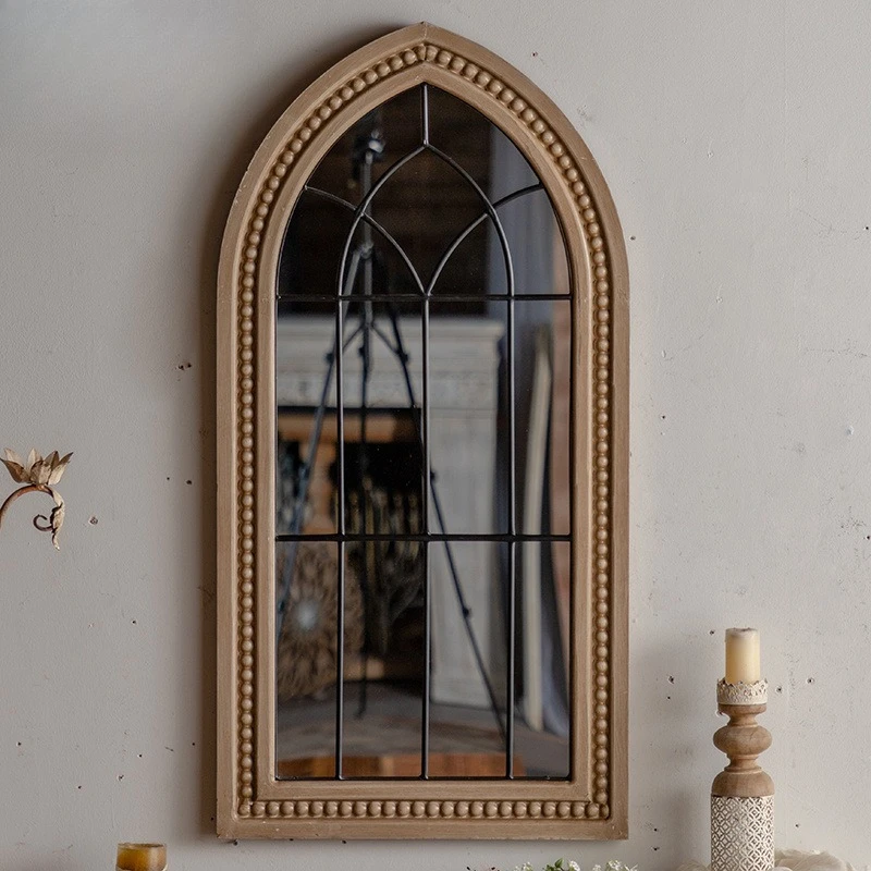 decoration creative mirror, photography mirror floor mirror B & B entrance do old clothing store fitting mirror