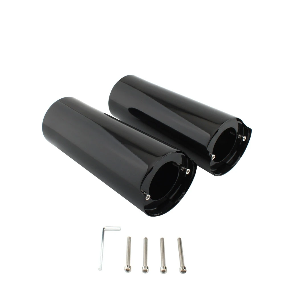 Para modelos Harley Touring y Tri Glide 2014/seater modificar la manga amortiguadora funda amortiguadora de horquilla delantera