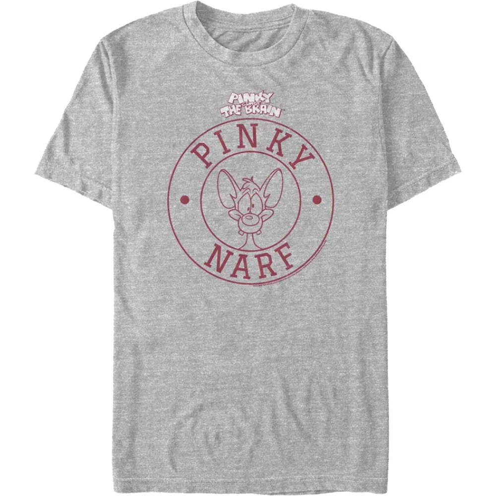 Narf Circle Pinky and the Brain T-Shirt