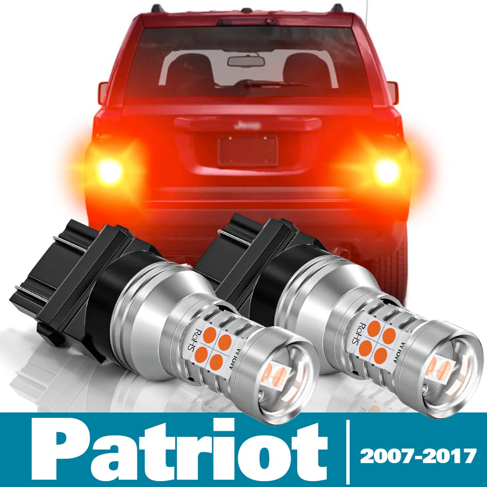 

2pcs LED Brake Light For Jeep Patriot MK Accessories 2007 2008 2009 2010 2011 2012 2013 2014 2015 2016 2017