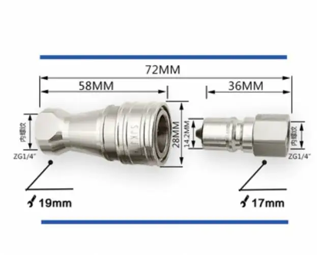 Fast self locking valve stainless steel metal Vacuum hydraulic valve  resistant to high temperature and high pressure