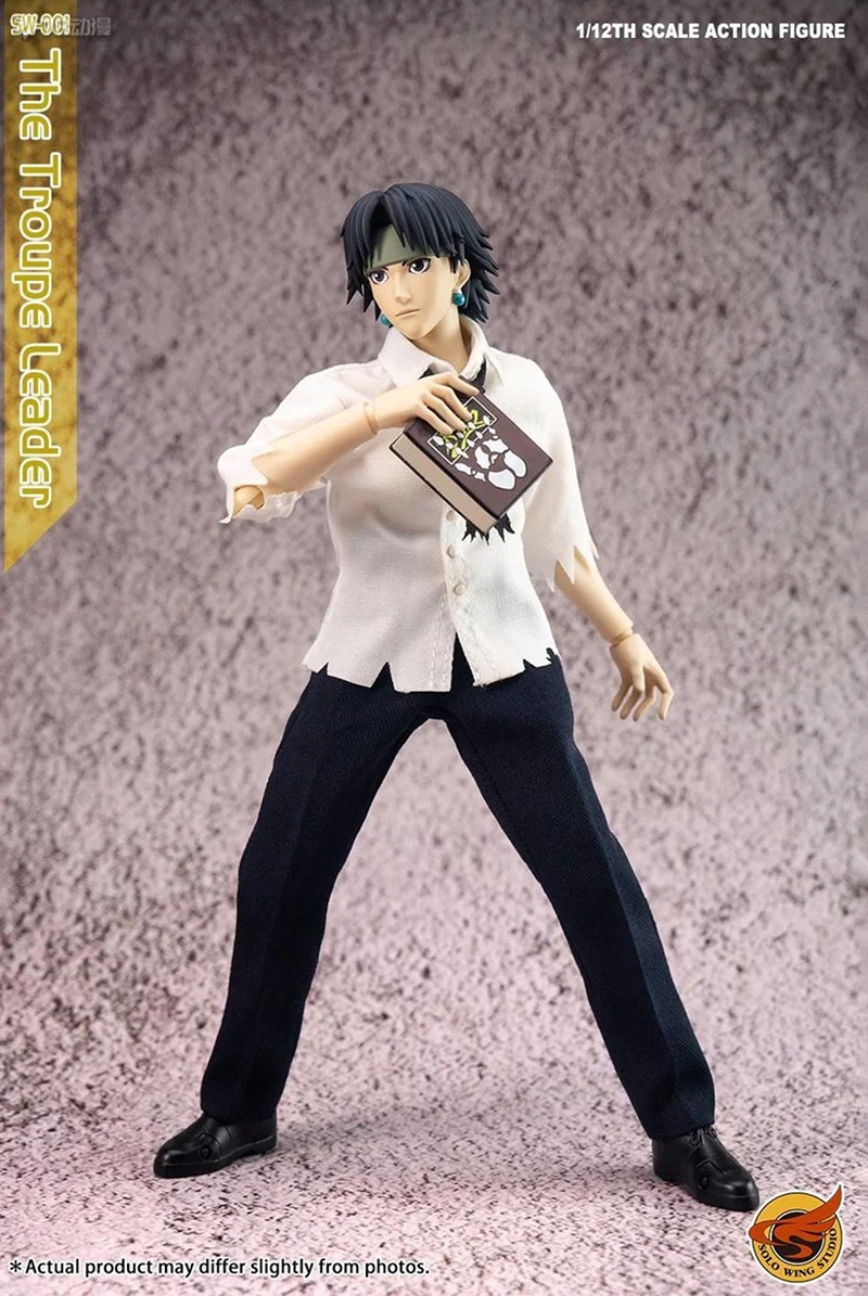 In Stock SoloWingStudio 1/12 HUNTERxHUNTER Phantom Troupe The Troupe Leader Chrollo Lucilfer PVC Anime Action Figures Model Toy