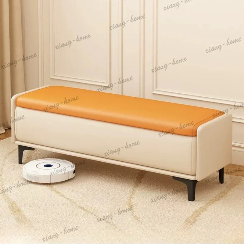 LJY Ottoman Storage Floor Chair Cute Vanity Pouffe Portable Foot Stool Leg Rest Piano Muebles Para Hogar Front Room Furniture