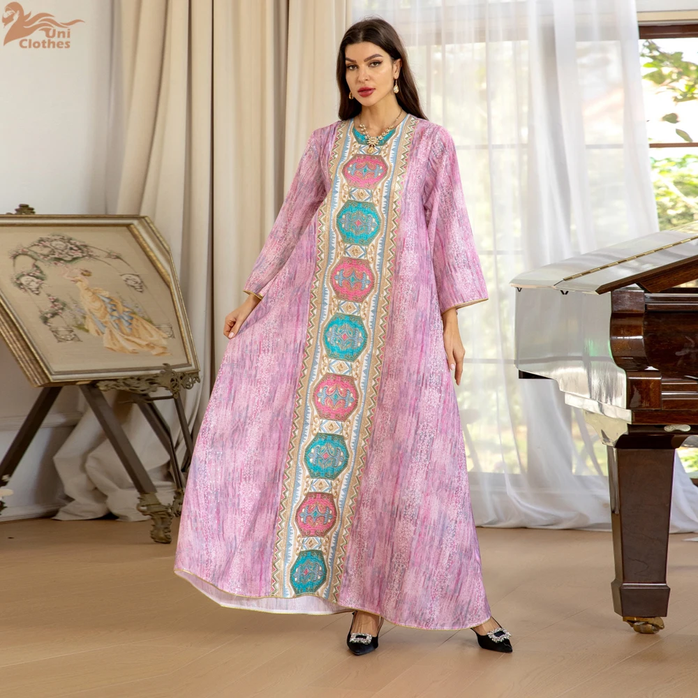 Eid Party Dress Women Abaya Elegan Sequins Embroidery Muslim Ramadan Elbise Morocco Kaftan Vestidos Largos Robe Jalabiya 2025