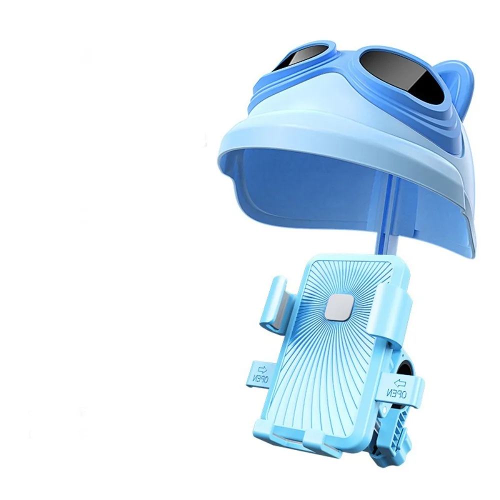 

С солнцезащитным козырьком, мотоциклетный держатель для мобильного телефона, водонепроницаемый непромокаемый навигационный держатель для телефона, антивибрационный зажим для подставки