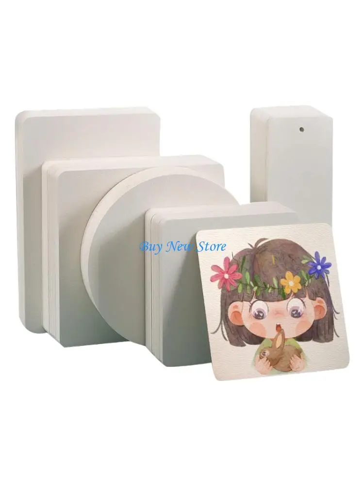 

20CE Pulp Painting Paper 300GSM Cold-Pressed Textured White Paper for Painting