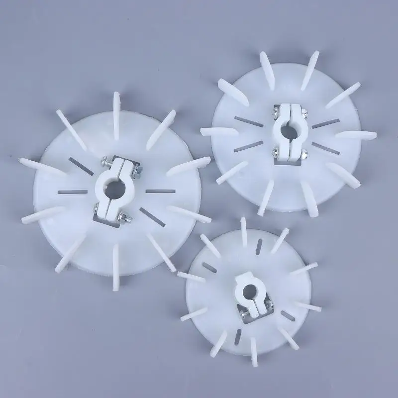 شفرة مروحة محرك بلاستيكية قابلة للتعديل مروحة تبريد المحرك المكره مروحة المحرك ريشة درجة حرارة عالية لملحقات المحرك الهيدروليكي