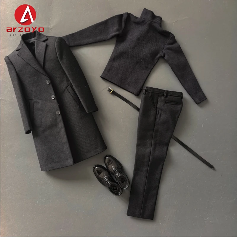 1/6 เสื้อสูทเสื้อกันลมเสื้อเสื้อกันหนาวชายเสื้อผ้ารุ่น Fit 12 "Action Figure ของเล่นตุ๊กตารุ่น F 12" รูปร่าง