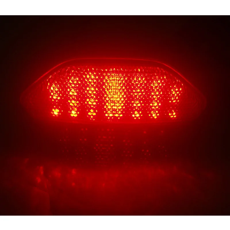 waase For Suzuki BANDIT 600 GSF600 1996 1997 1998 1999 E-Mark Rear Tail Light Brake Turn Signals Integrated LED Light