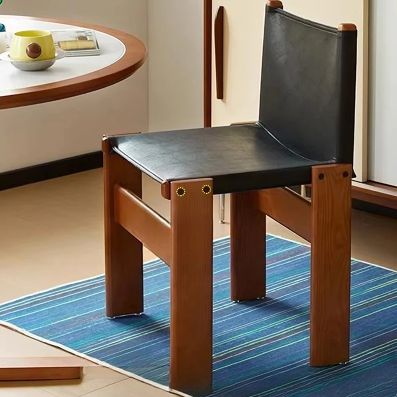 Esszimmerstühle für das Wohnzimmer, ergonomische Designer-Esszimmerstühle im nordischen Stil, Holz-Outdoor-Set, Sala Da Pranzo, Küchenmöbel