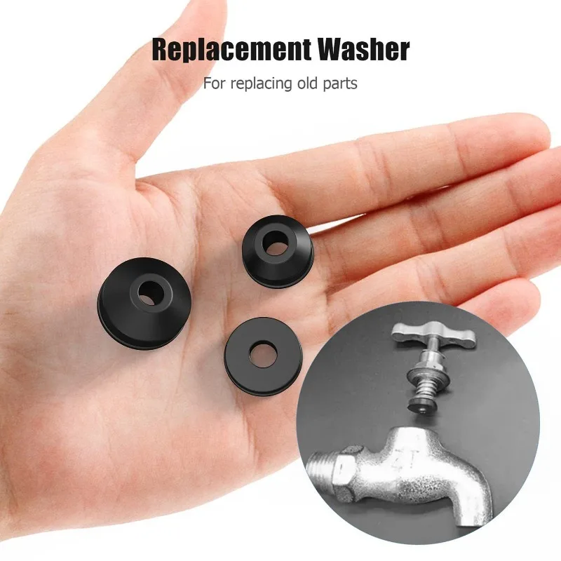 48/58 Pcs Faucet Washer Set, Rubber Gasket Sealing Rings for Tap and Shower
