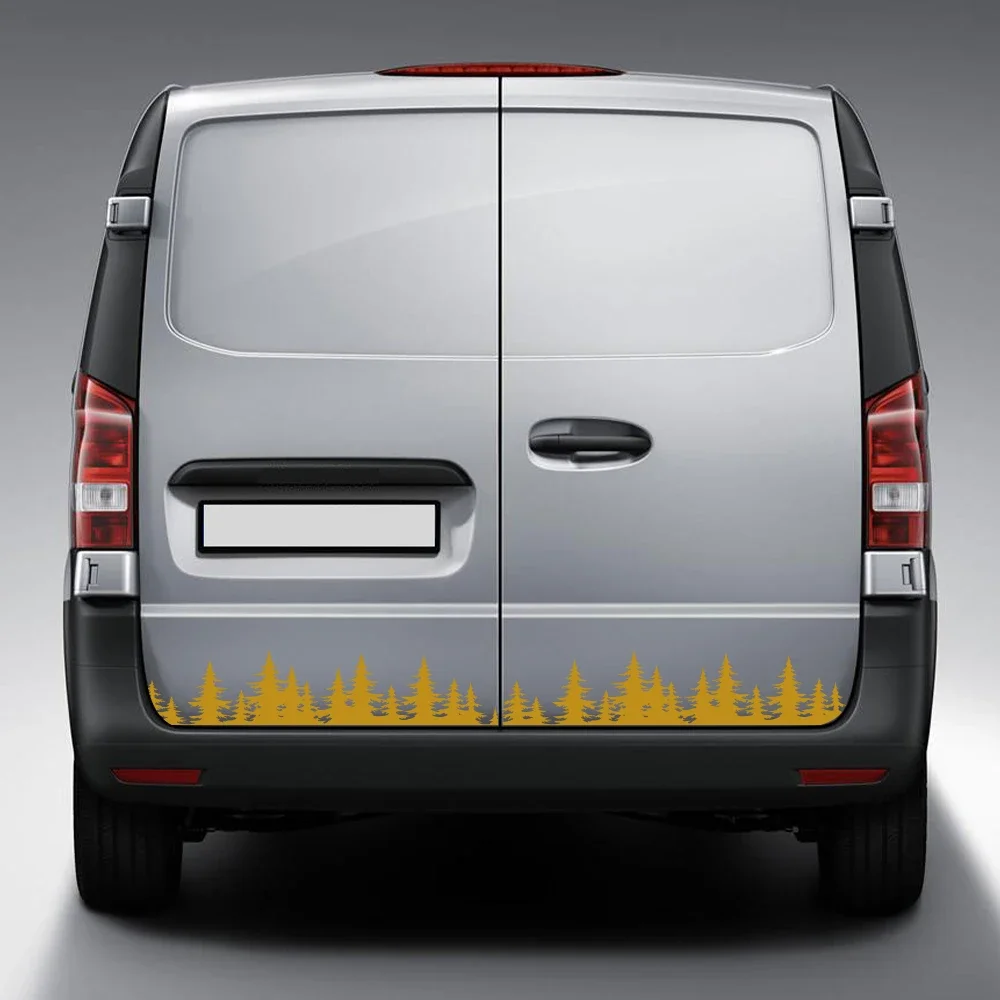 فان الباب الخلفي الوفير ملصق مائي ل فان قافلة شاحنة تاكسي التخييم Rv البضائع متنقل الفينيل ديكور اكسسوارات ضبط السيارات