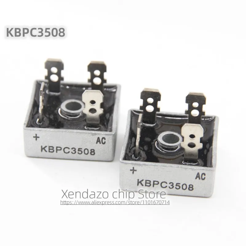 5pcs/lot KBPC3508 KBPC-4 package Original genuine Rectifier bridge pile