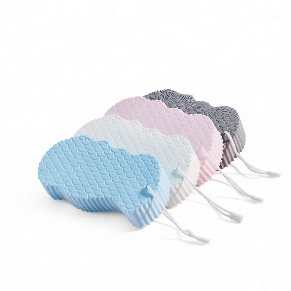 Soft Body Cleaning Sponge For Kids Painless Exfoliating Mitt Gentle Bath Shower Scrubber Baby Skin Care Grooming Tool