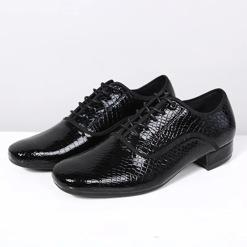 Fashion Men's Latin Dance Shoes Leather Ballroom Tango Man Latin Dancing Shoe for Male Boy Shoes Sneaker Jazz Shoes