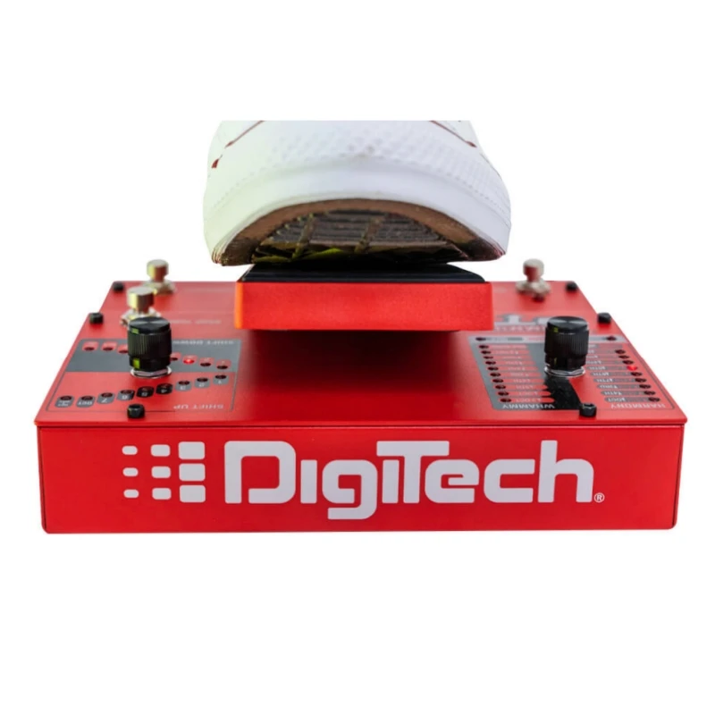 دواسة تأثيرات الجيتار DigiTech Whammy DT Drop Tune مع ضبط منسدل ومرتفع لتأثيرات "المطرقة" و"السحب"