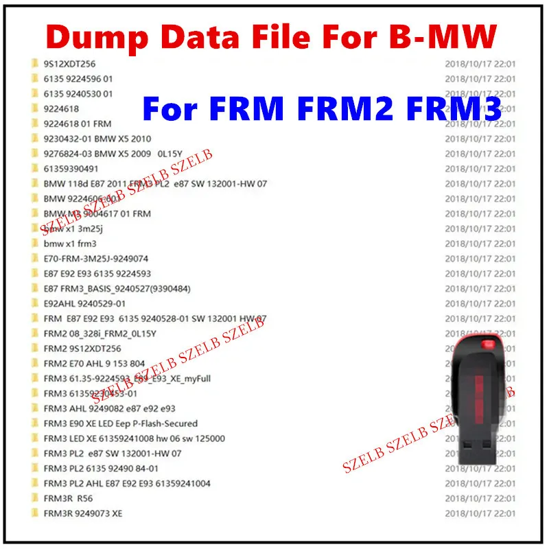 

Dump Data File For B-MW FRM FRM2 FRM3