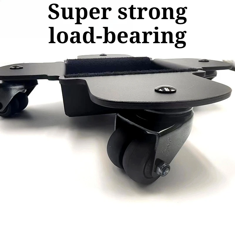 Metal Thicken Triangle Piano Mobile Wheels Lengthen Stable High Load-bearing Piano Moving Wheel Musical Instrument Accessories