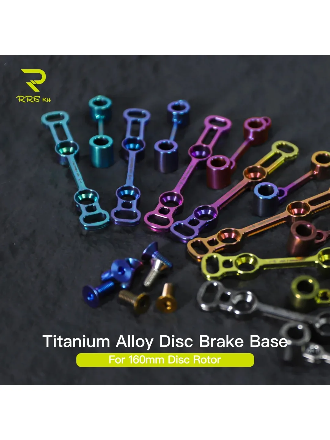 AliExpress NONE Rrskit YA724 Ultra-Light Titanium Alloy Road Bike Disc Brake Rotors (140mm/160mm) Compatible with Shimano SRAM Calipers  Adapter