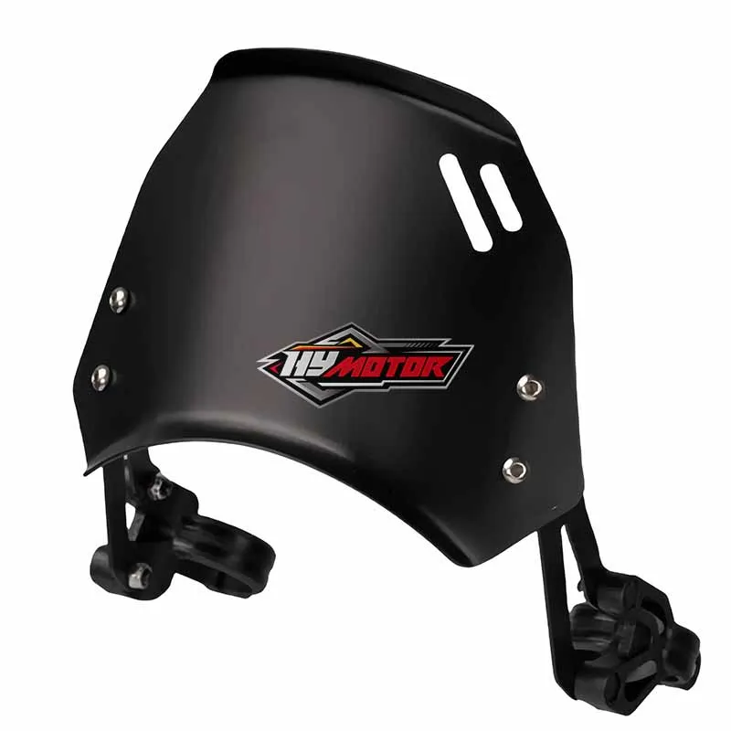 For Honda CL250 CL300 CL500 CNC Aluminium Front Windscreen Windshield Wind Shield Visor Airflow Deflector Motorcycle Accessories