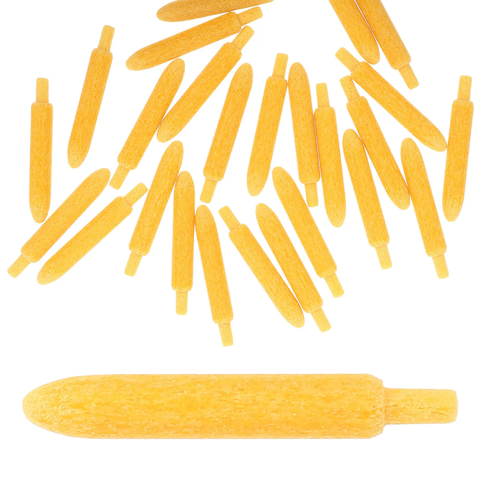 60Pcs Replacement Paint Marker Nibs Pen Refills Points Extended 29.6Mm Tail Design High Grade Durable Paint Marker Supplies
