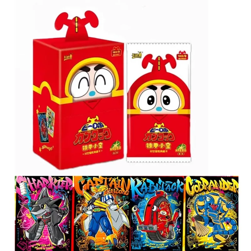 

KAYOU Official Genuine Kabutack Time Adventure Collection Cards Kabutack Peace Star Wish Pack 1st Series Children's Toy Gifts