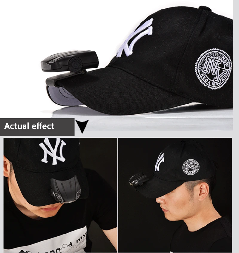 Smart Multifunction Sensorled 2 in 1 Headlamp Cap Light Build-in Battery USB Rechargeable Head Flashlight Headlight Lamp Torch