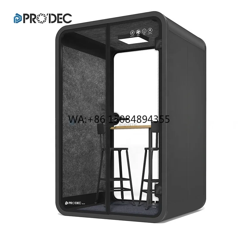 Factory Manufacture Sound Proof Telephone Pod Privacy Office Phone Booth