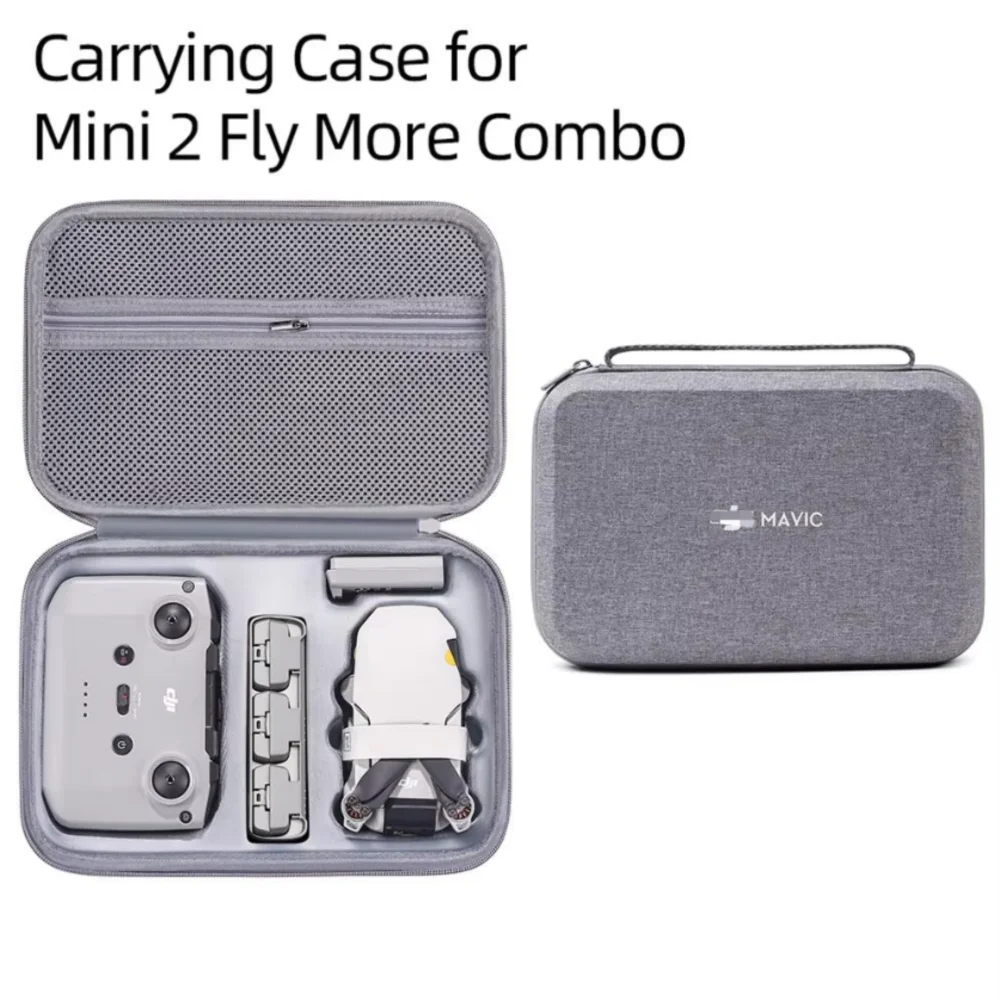Storage Carry Bag for DJI Mini 2/Mini 2 SE/MINI 4K Drone Battery Remote Control Box Protective Portable Handbag Accessories