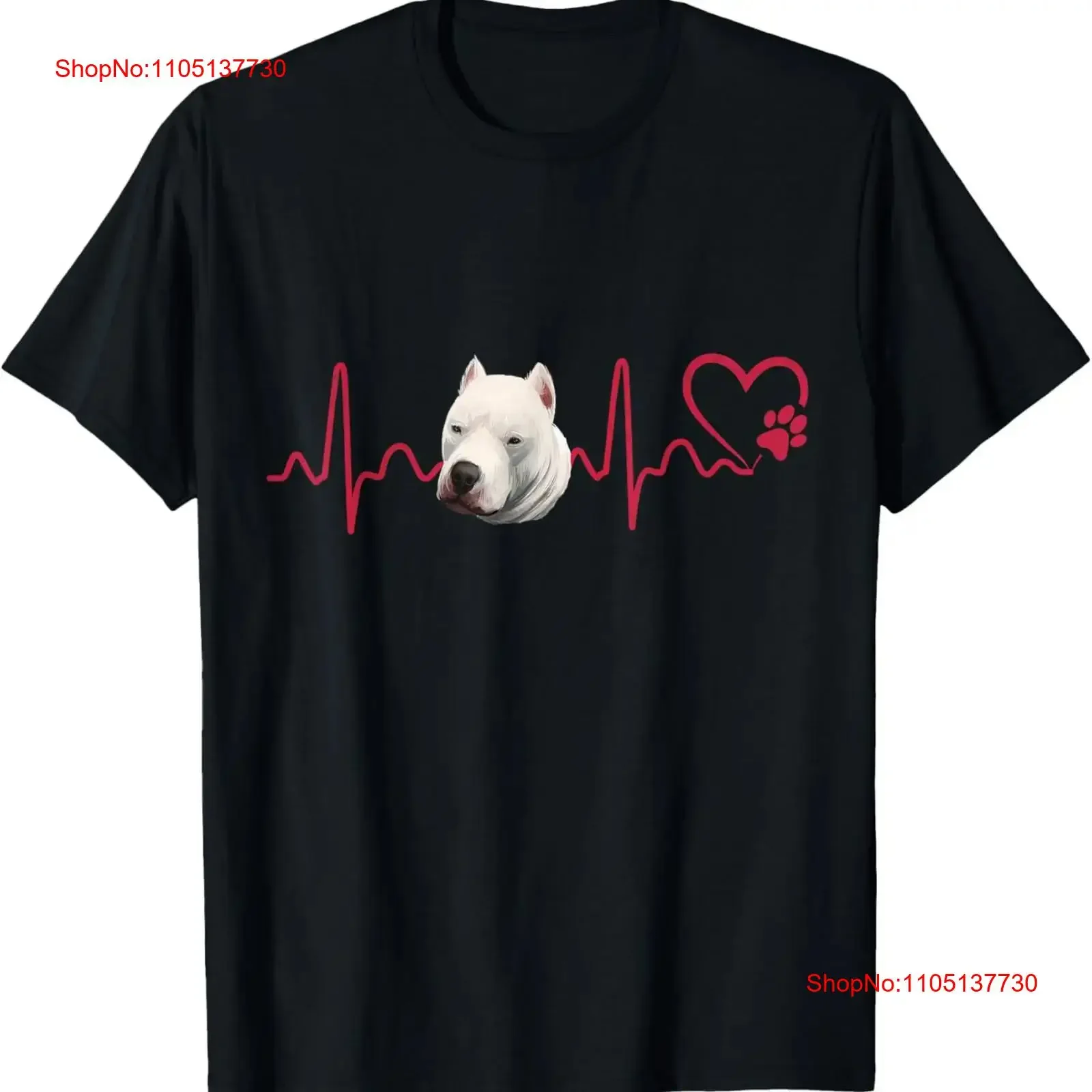 الكلاب 365 نبضات القلب دوغو أرجنتينو الكلب الحيوان الإنقاذ شريان الحياة تي شيرت خمر غسلها للجنسين ملابس يومية لينة عادية