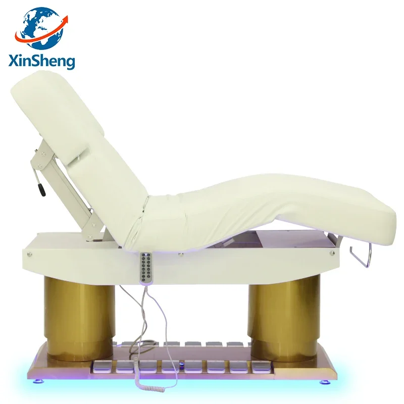 XingSheng سرير العناية بالجمال الكهربائي للوجه العلاج المائي طاولة التدليك صالون رمش سرير تدليك الجسم كله سبا الأثاث #3