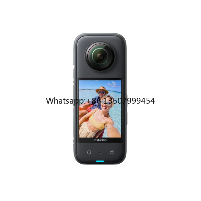 

Insta360 X3 Sport 360 Camera Waterproof Action Camera 48MP Sensors 5.7K HDR Video 4K Single Lens MicroSD 10x-20x Optical Zoom