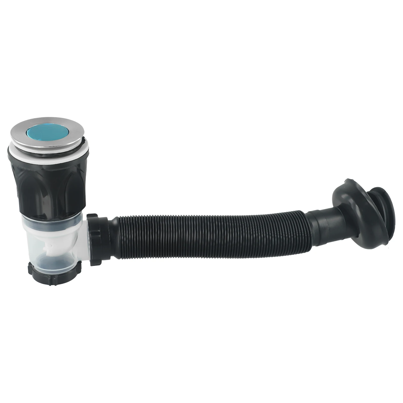 Flexible Drain Pipe Sink Drain Kit Stretchable Deodorant Strainer Pipeline Drainage Fixtures Sink Drain Accessories