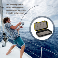 Fly Fishing Box Professional Small Storage Container Lures Holding Containers Tackle Boxes Tools Organizer Cases