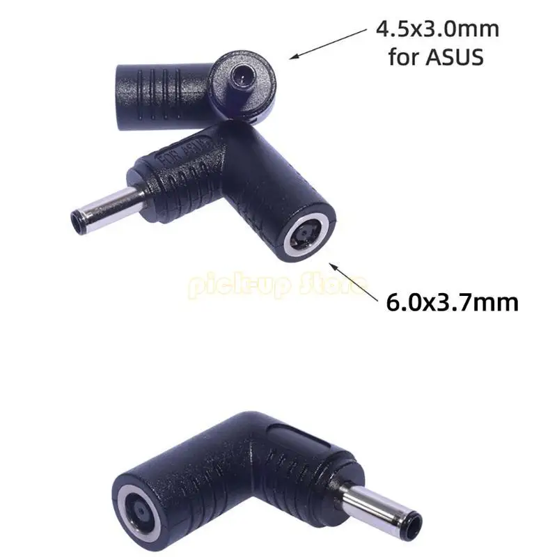 Continteros del adaptador alimentación tamaño multimensario Q5WA DC6.0X3.7 a 7.4x5.0 mm 5.5x2.5 mm; 5.5x2.1 mm; 4.5x3.0 mm
