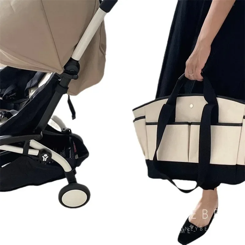 Korean Instagram Mommy Bag Large Capacity Casual Versatile Crossbody Maternal and Baby Bag for  Handheld Lightweight hand bag