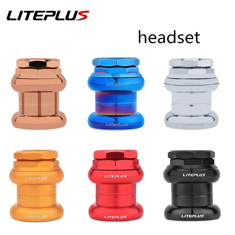 8 colors folding bike anodized headset for brompton headset ultra light 6061 aviation aluminum alloy