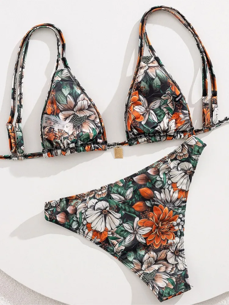 Stroje kąpielowe damskie strój kąpielowy seksowne bikini nowy zestaw bikini push-up brazylijski strój kąpielowy damskie kostiumy kąpielowe Biquini dwuczęściowe garnitury