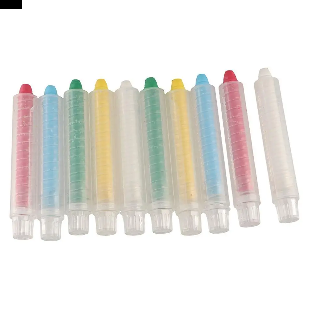 

Washable Non-toxic Dust Free Chalk DIY Painting Drawing Pens Teacher Chalk Markers Colorful Solid Water Chalk For School