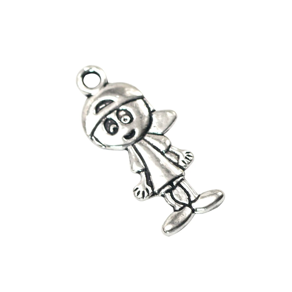 

30pcs Necklace Pendant Alloy Clay Bead Charms Vintage Jewelry Making DIY Pendants Handmade Accessories Craft Supplies